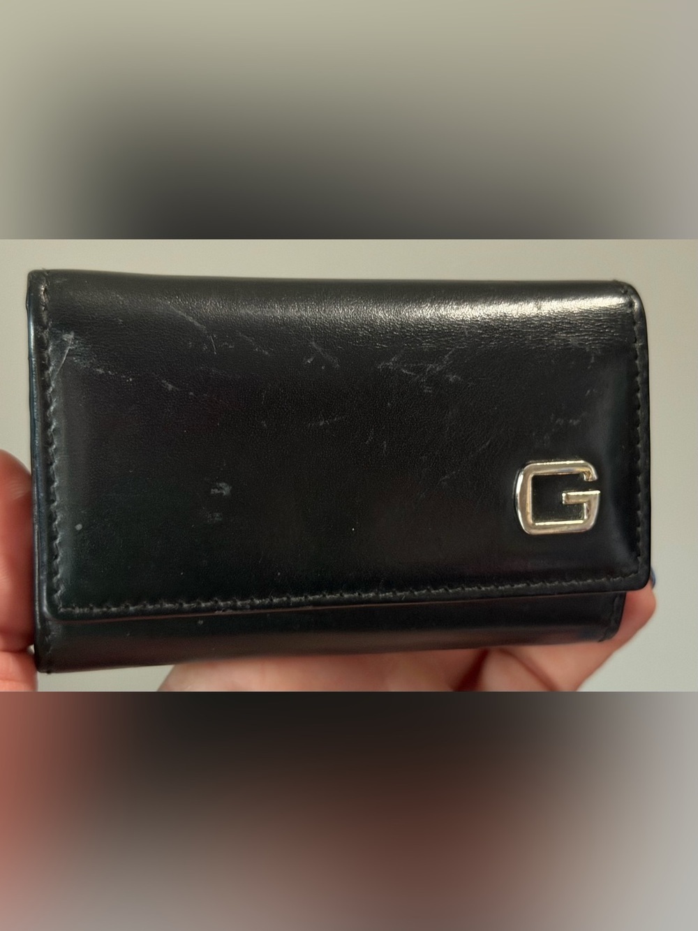 Gucci black key holder